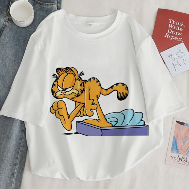 Camiseta Garfield manga corta