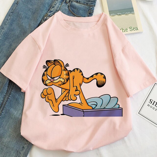 Camiseta Garfield manga corta