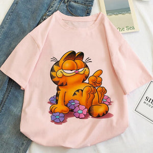 Camiseta Garfield manga corta