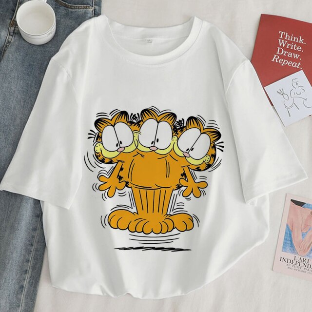 Camiseta Garfield manga corta