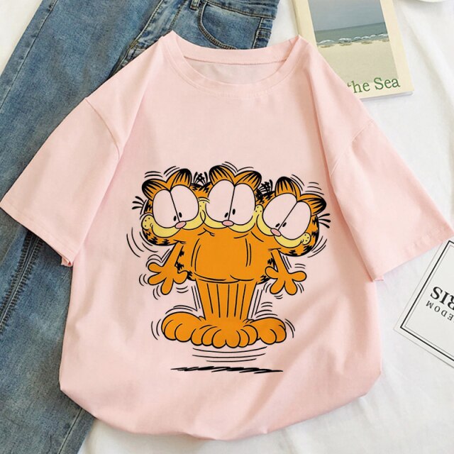 Camiseta Garfield manga corta