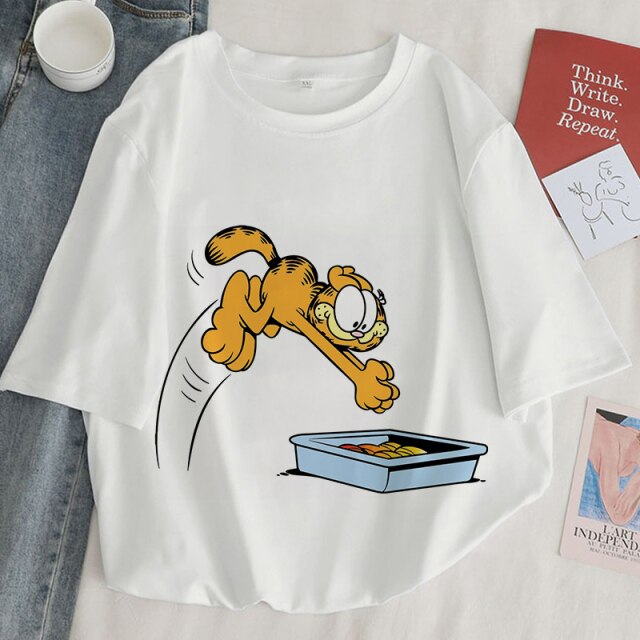 Camiseta Garfield manga corta