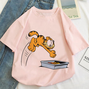 Camiseta Garfield manga corta