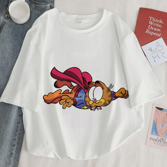 Camiseta Garfield manga corta