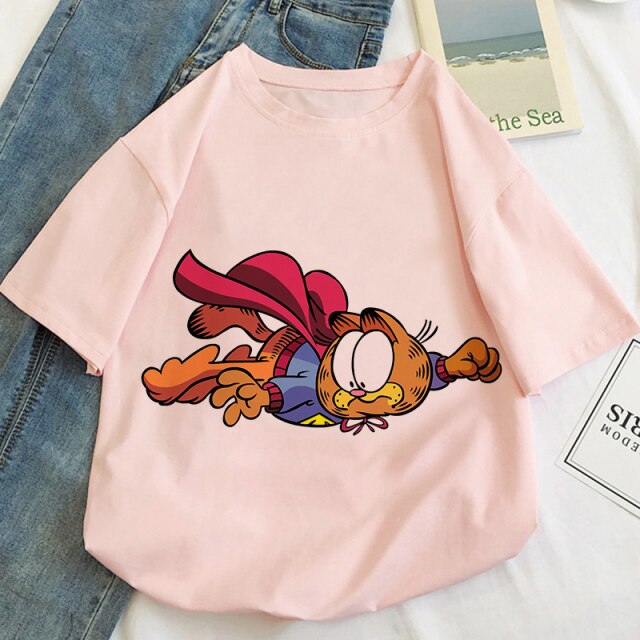 Camiseta Garfield manga corta