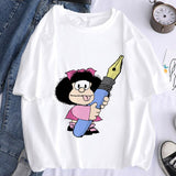 Camiseta manga corta Mafalda vintage chica