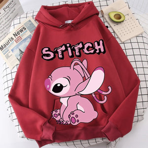 Sudadera Hoodie Stitch chica