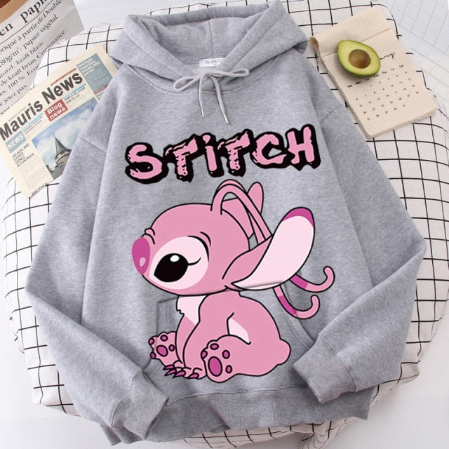 Sudadera Hoodie Stitch chica