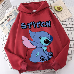 Sudadera Hoodie Stitch chica