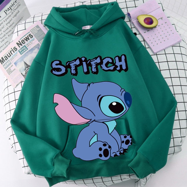 Sudadera Hoodie Stitch chica