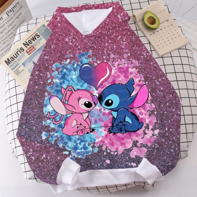 Sudadera Hoodies Stitch fans lovers