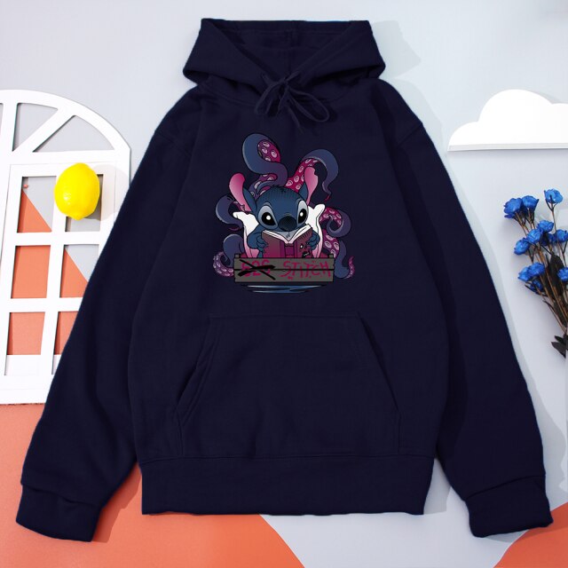 Sudadera Hoodie Stitch Lilo