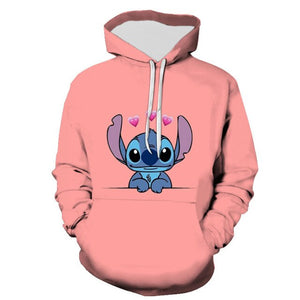 Sudadera Hoodies Stitch 3D