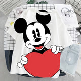 Camiseta Hoodie Mickey y Minnie