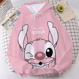 Sudadera Hoodie Stitch chica