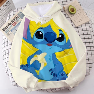 Sudadera Hoodie Stitch chica