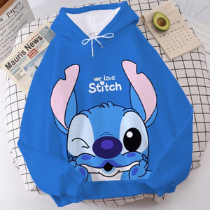 Sudadera Hoodie Stitch chica