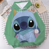 Sudadera Hoodie Stitch chica