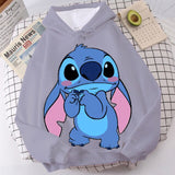 Sudadera Stitch Hoodie Parejas