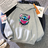 Sudadera Stitch Hoodie Parejas