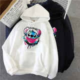 Sudadera Stitch Hoodie Parejas