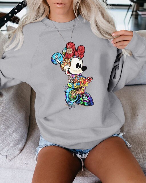 Sudadera Mickey Mouse manga larga