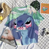 Camiseta Stitch 3D chica