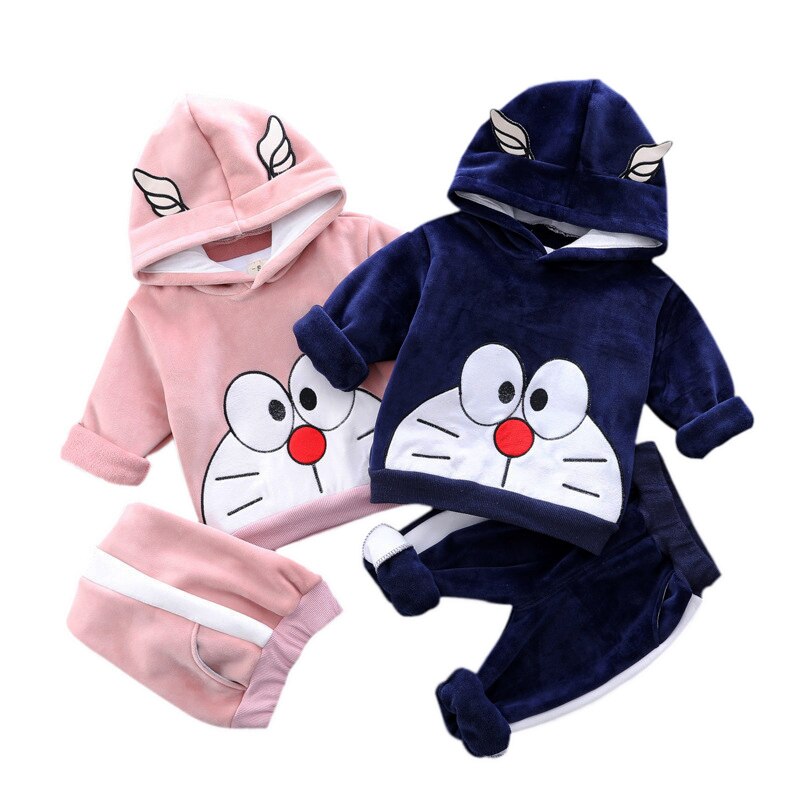 Conjunto 2 piezas Doraemon bebe