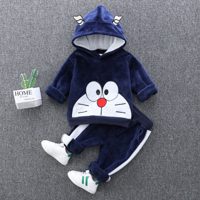 Conjunto 2 piezas Doraemon bebe