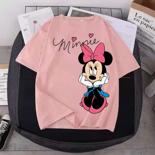 Camiseta Hoodie Minnie 3D