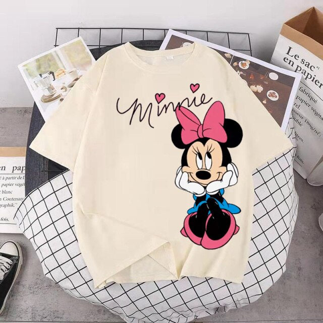 Camiseta Hoodie Minnie 3D