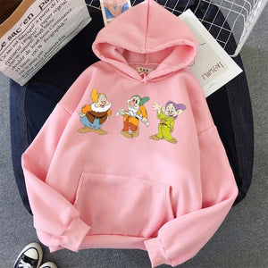 Sudadera Hoodie enanitos blancanieves