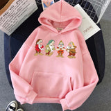 Sudadera Hoodie enanitos blancanieves