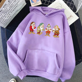 Sudadera Hoodie enanitos blancanieves