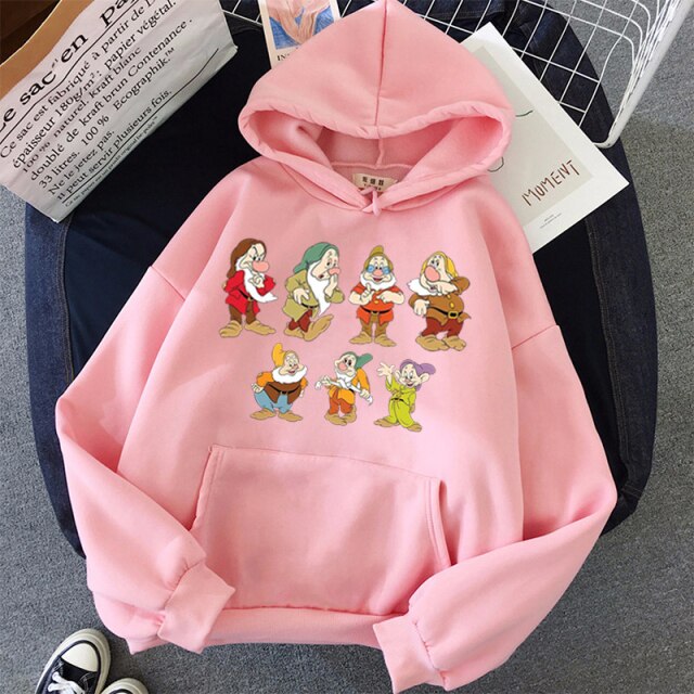 Sudadera Hoodie enanitos blancanieves