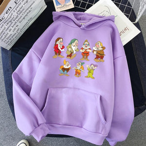 Sudadera Hoodie enanitos blancanieves