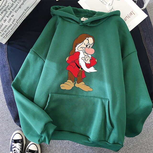 Sudadera Hoodie enanitos blancanieves