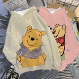 Sudadera Winnie Pooh Hoodie Kawaii