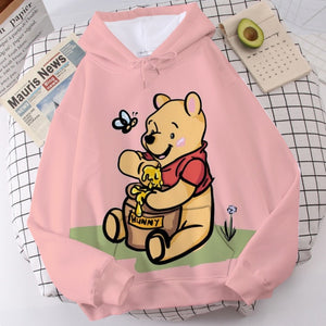 Sudadera Winnie Pooh Hoodie Kawaii