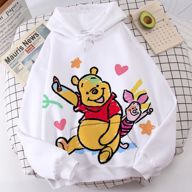 Sudadera Winnie Pooh Hoodie Kawaii