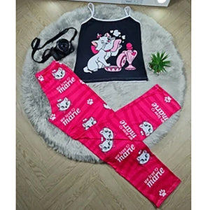 Pijama tirantes pantalon largo Stitch