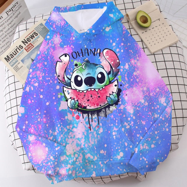 Sudadera Kawaii Stitch Hoodies