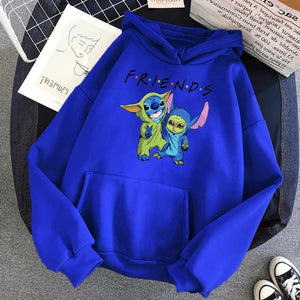 Sudadera Hoodie Stitch Friends