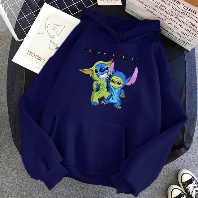 Sudadera Hoodie Stitch Friends