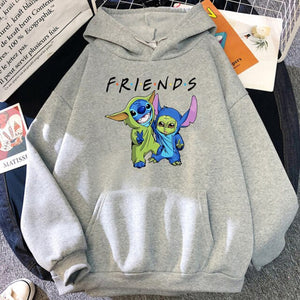 Sudadera Hoodie Stitch Friends