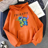 Sudadera Hoodie Stitch Friends