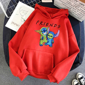 Sudadera Hoodie Stitch Friends