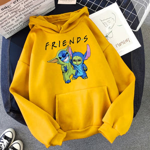 Sudadera Hoodie Stitch Friends