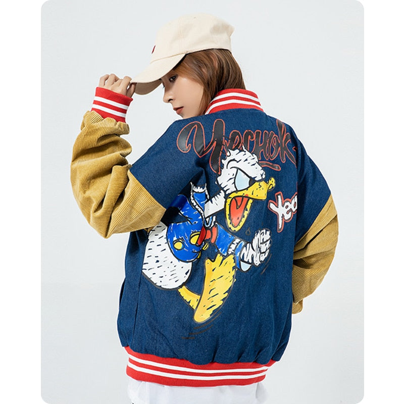 Chaqueta tipo beisbol Pato Donald