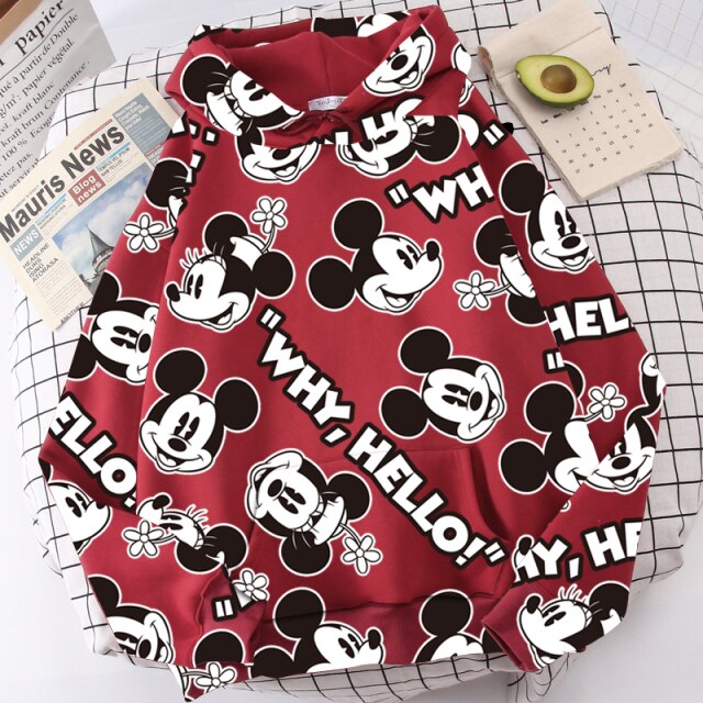 Sudadera mickey mouse chica